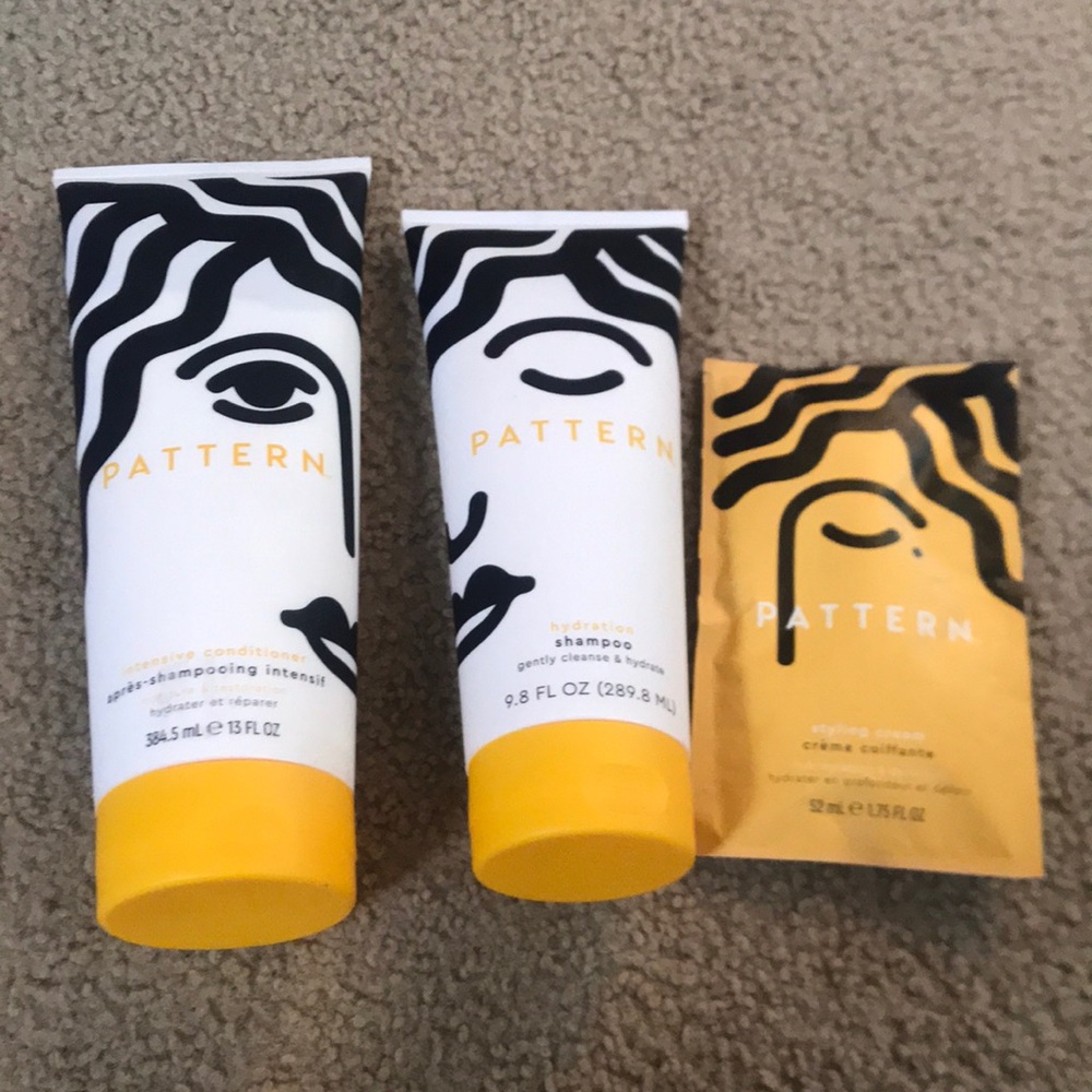 🌸NEW🌸 Pattern Hydration Shampoo, Intensive Conditioner, & Styling Cream Set